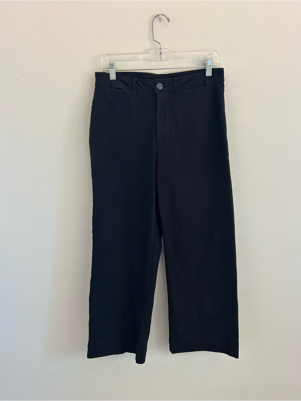 Old Navy Men's Black Relaxed Wide-Leg Jeans